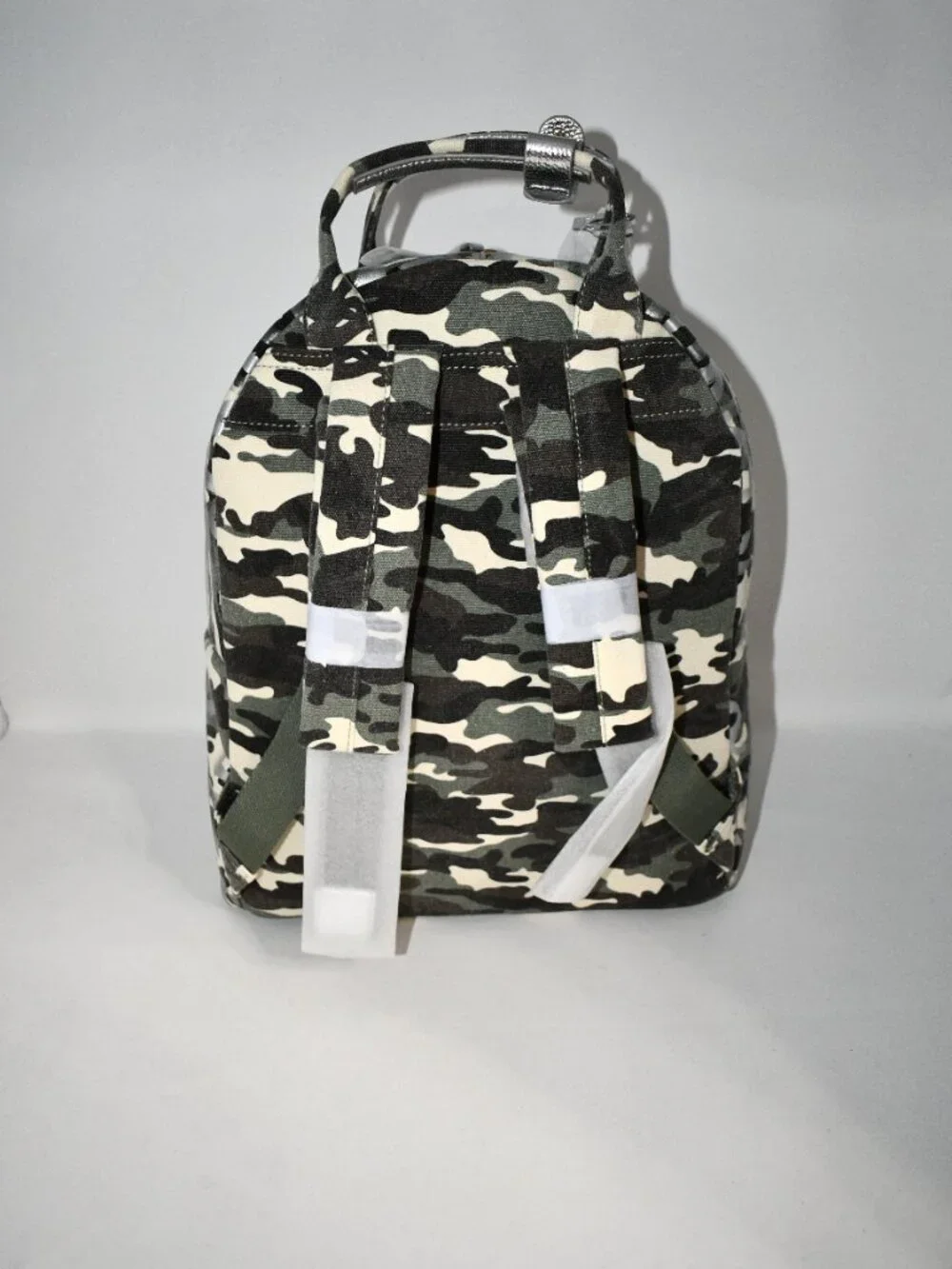 Kurt Geiger LARGE Southbank Camo Backpack in Green Camo #2744279609 NWT Details: